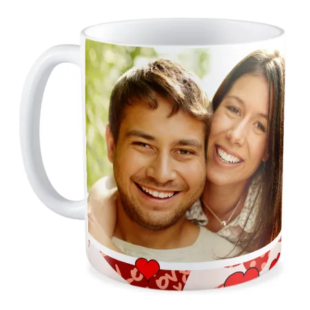 FOTO Kubek biały 330ml MIŁOSNY